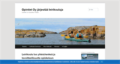 Desktop Screenshot of opintiet.fi
