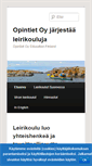 Mobile Screenshot of opintiet.fi